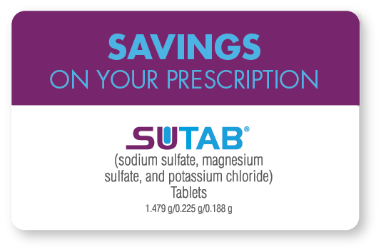 SUTAB sodium Sulfate Magnesium Sulfate And Potassium Chloride 