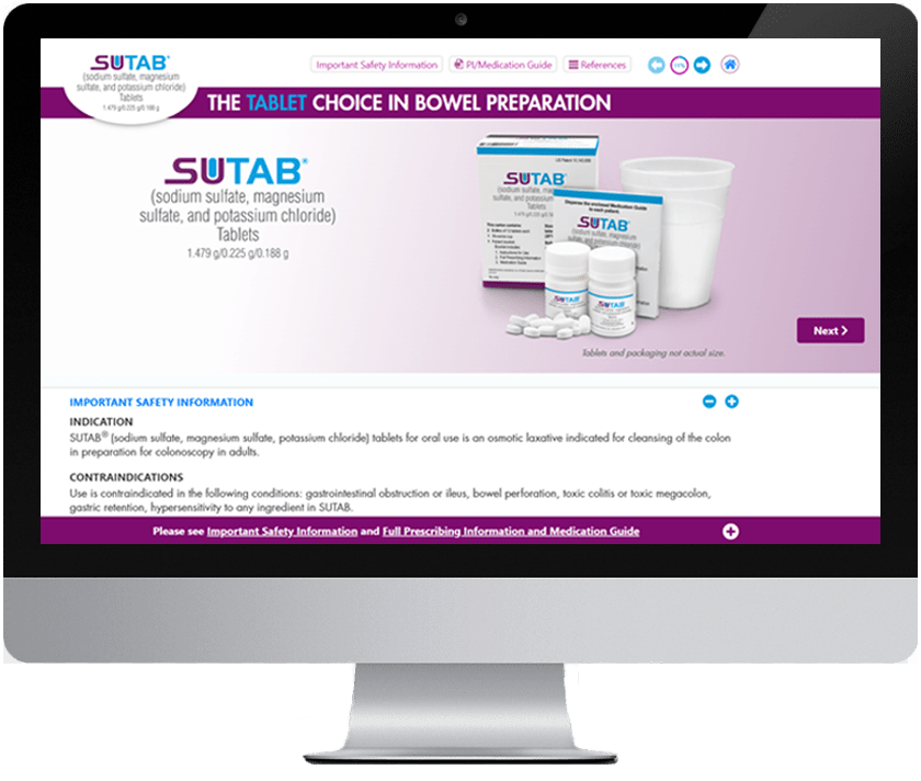 SUTAB sodium Sulfate Magnesium Sulfate And Potassium Chloride 